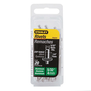 Stanley aluminijumske nitne 4x6 mm - 20kom 1-PAA54T Stanley aluminijumske nitne 4x6 mm - 20kom 1-PAA54T